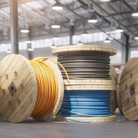 sección del cable
