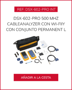 Analizador de cable para la certificación de red